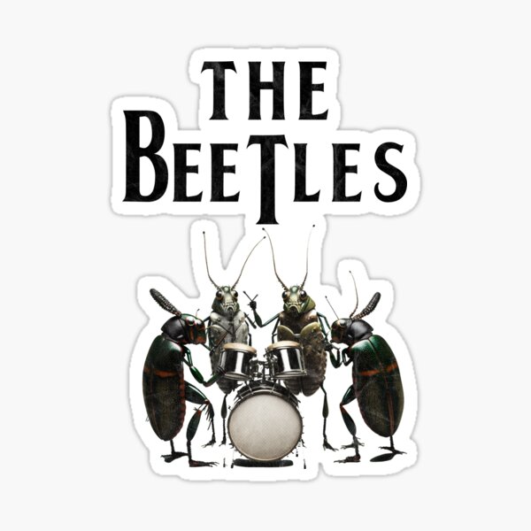 Item preview, The Beetles band  Entomology Insect Collector Bug Entomologist  designed and sold by GOODMORNING-ART.