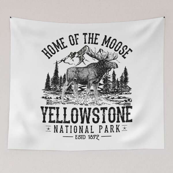 Artikelvorschau, Yellowstone-Nationalpark-Andenken, die Abenteuer-T-Shirt 80S wandern entworfen und verkauft von maurines.