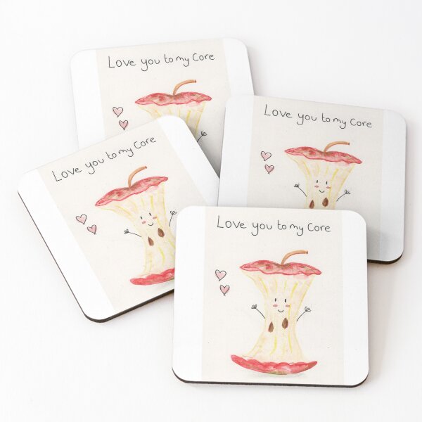 Item preview, Love you to my core designed and sold by Charlotsart .