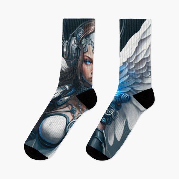 Artikelvorschau, Asgard Angel Canvas Print Bunte moderne digitale Kunst entworfen und verkauft von Acnologiaa.