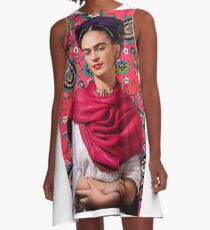 Frida Kahlo Paisley A-Line Dress