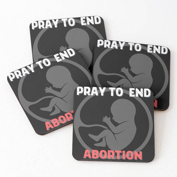 Item preview, PRAY TO END ABORTION,abortion stops a beating heart with ultrasound fetus image designed and sold by gulnaz797.