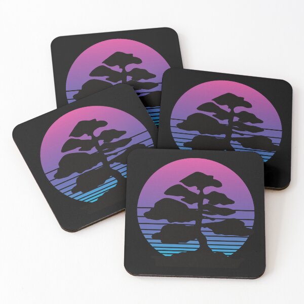 Item preview, Bonsai Tree Sunset Violet designed and sold by piesdesignart.