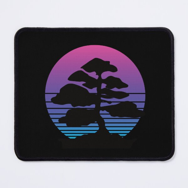Item preview, Bonsai Tree Sunset Violet designed and sold by piesdesignart.