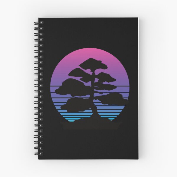 Item preview, Bonsai Tree Sunset Violet designed and sold by piesdesignart.