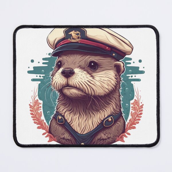 Item preview, Cute otter sailor ready to sail the seas designed and sold by Dise37.