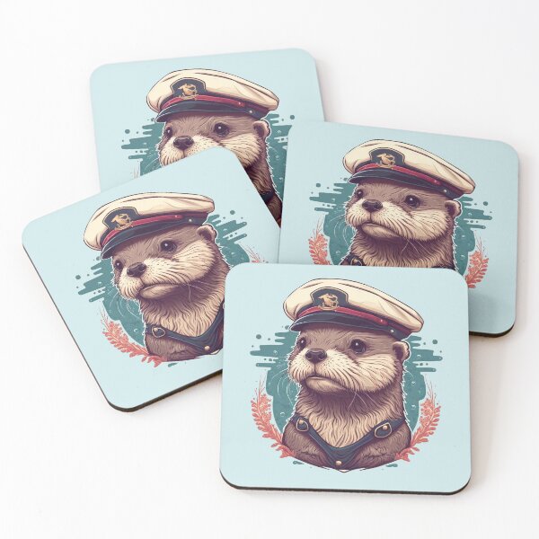 Item preview, Cute otter sailor ready to sail the seas designed and sold by Dise37.