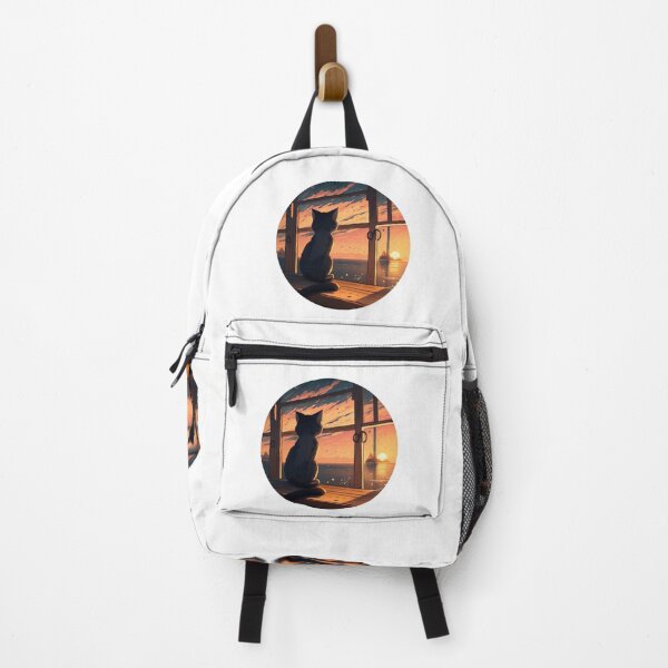 Item preview, Cat Watching Sunset : For Sunset Lovers designed and sold by Ameripensia.