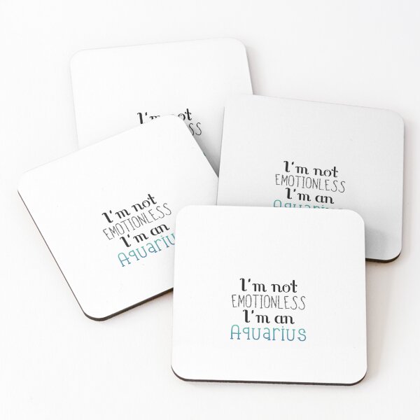 Item preview, I'm not emotionless, I'm an Aquarius designed and sold by dtrieschock.