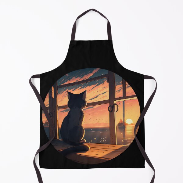 Item preview, Cat Watching Sunset : For Sunset Lovers designed and sold by Ameripensia.