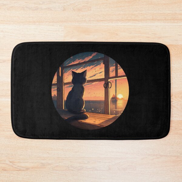 Item preview, Cat Watching Sunset : For Sunset Lovers designed and sold by Ameripensia.