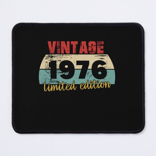 Item preview, Vintage 1976, 47th Birthday limited edition Gift designed and sold by ahmedbakkali.