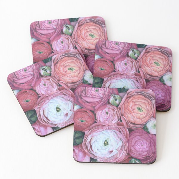 Item preview, Arleth ranunculus bouquet in cold pink designed and sold by blursbyai.