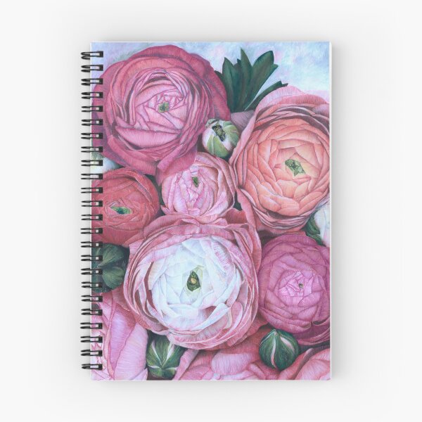Item preview, Arleth ranunculus bouquet in cold pink designed and sold by blursbyai.