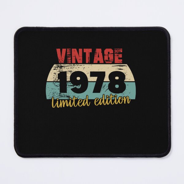 Item preview, Vintage 1978, 45th Birthday limited edition Gift designed and sold by ahmedbakkali.
