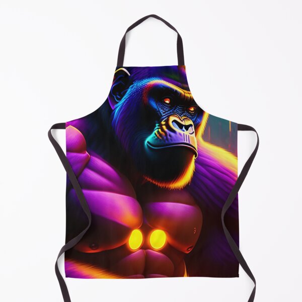Item preview, Badass Kong gorilla warrior art 2 designed and sold by vishalraifx.