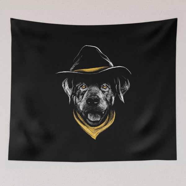 Item preview, cowboy dog designed and sold by DerSenat.