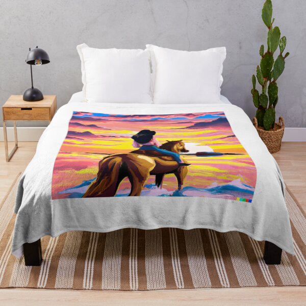 Item preview, Ocean Sunset Horse Ride designed and sold by Sparkline.