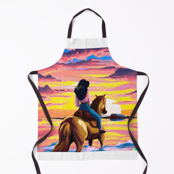 Item preview, Ocean Sunset Horse Ride designed and sold by Sparkline.
