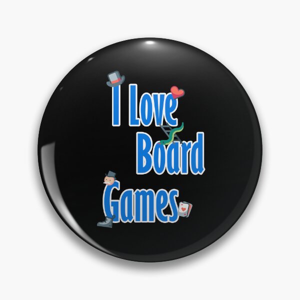 Item preview, Board Gaming - I Love Board Games designed and sold by SLPrintFactory.