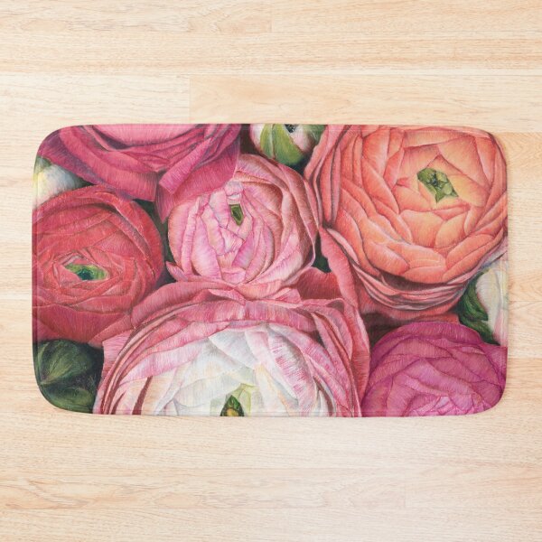 Item preview, Arleth ranunculus bouquet in warm pink designed and sold by blursbyai.