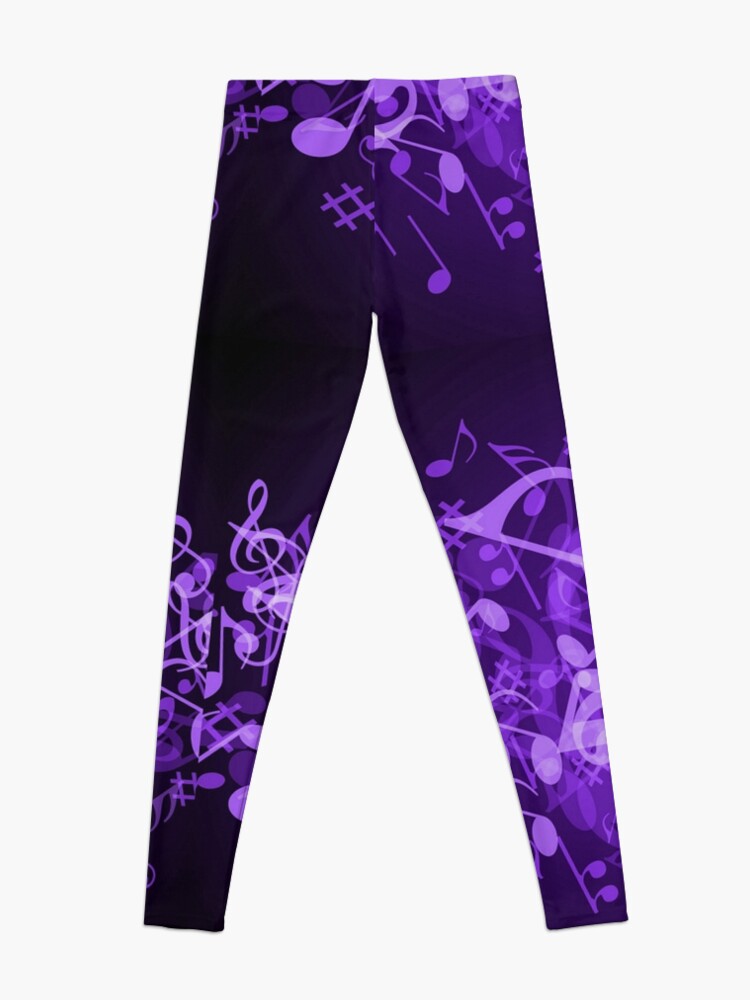 Zumba Rhythms Long Leggings - Purple Pop - size XS ~ New! Free Ship!