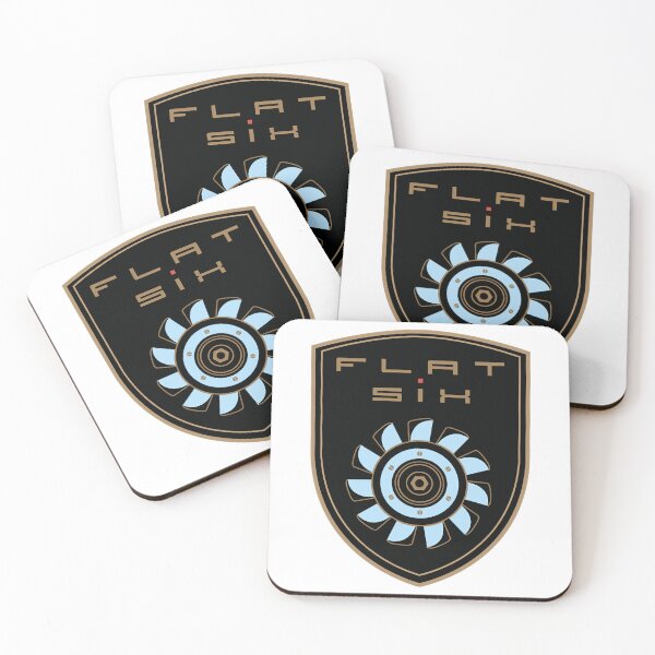Item preview, Flat six emblem designed and sold by Decals4uUK.