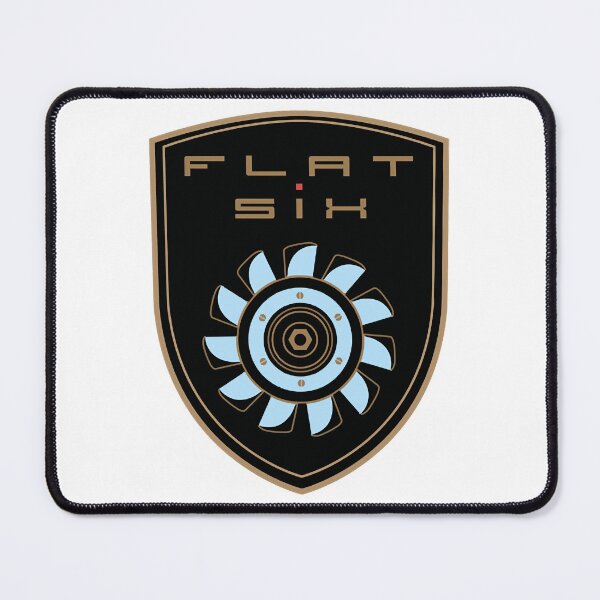 Item preview, Flat six emblem designed and sold by Decals4uUK.
