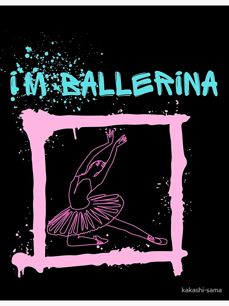 Disover ballet dancer Premium Matte Vertical Poster