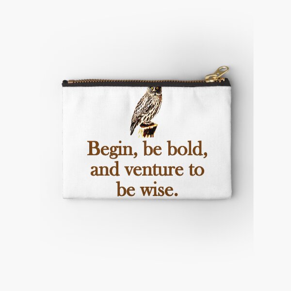 Item preview, Begin Be Bold designed and sold by CrankyOldDude.