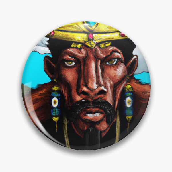 Item preview, African King wearing a Crown designed and sold by VoiceOfTheHeart.