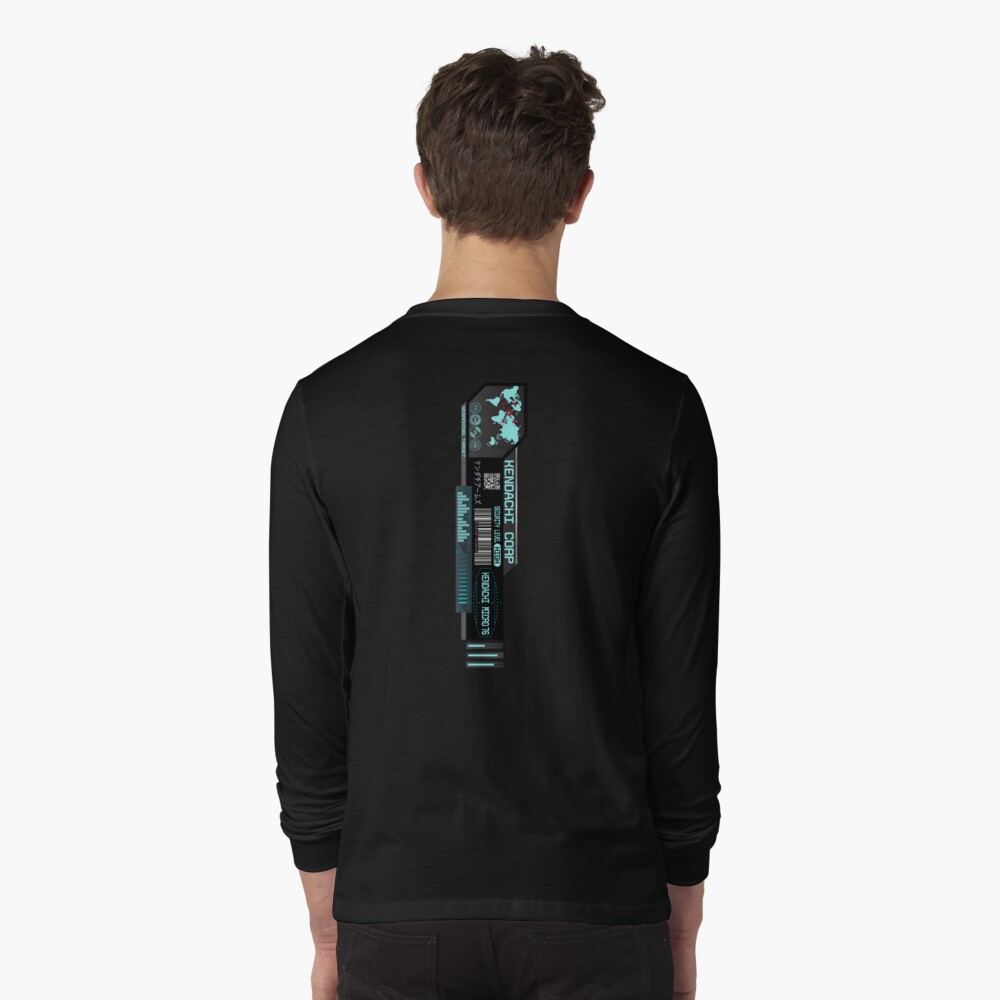 Vista previa del artículo con la obra «Camiseta de manga larga», diseñado y vendido por clubtee.