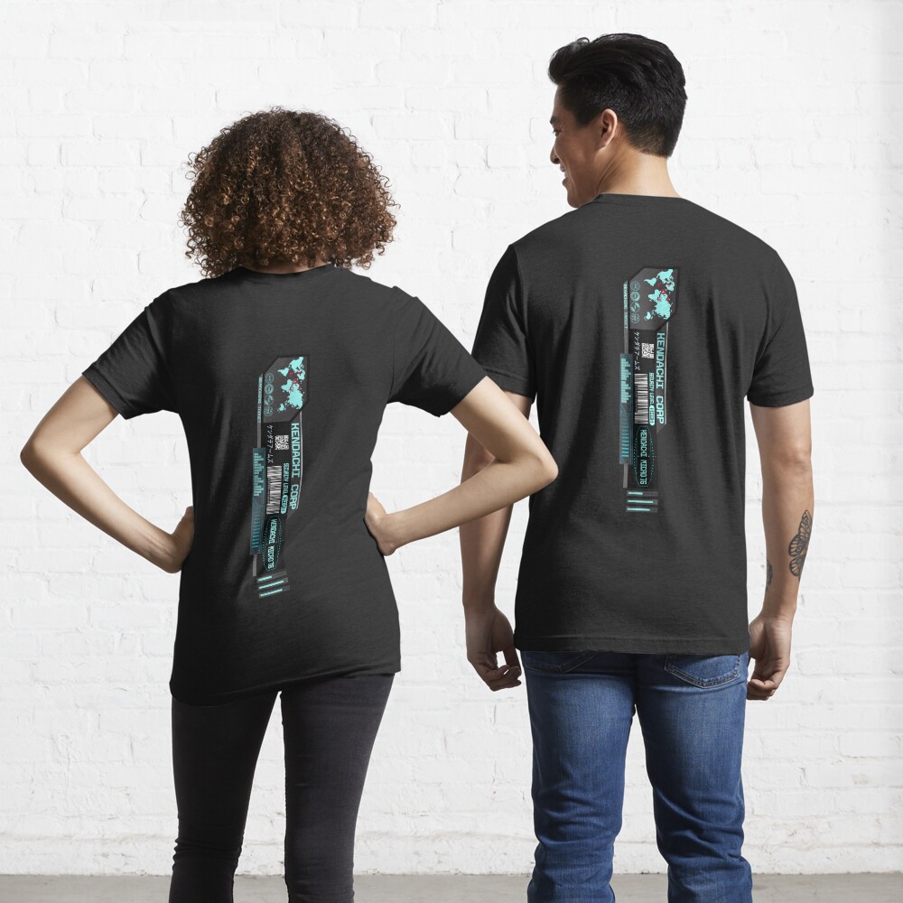 Vista previa del artículo con la obra «Camiseta esencial», diseñado y vendido por clubtee.