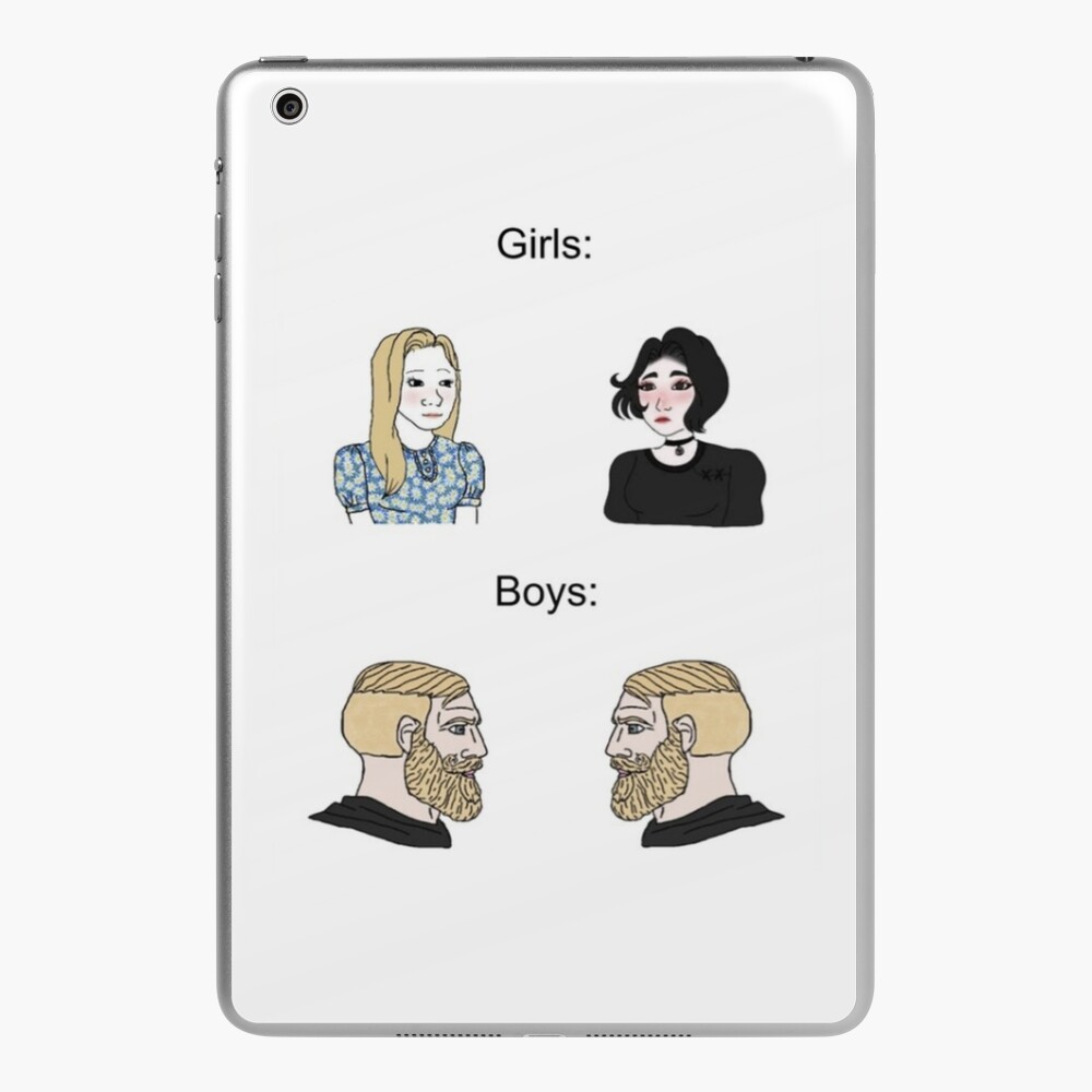 Doomer Girl Meme iPad Case & Skin for Sale by Jesus Loves Ponies