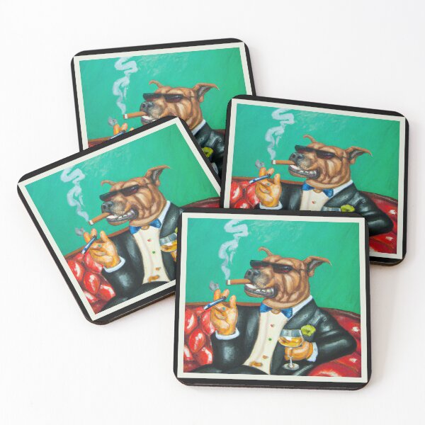 Item preview, The Gambling Pit Bull designed and sold by Milasneeze.