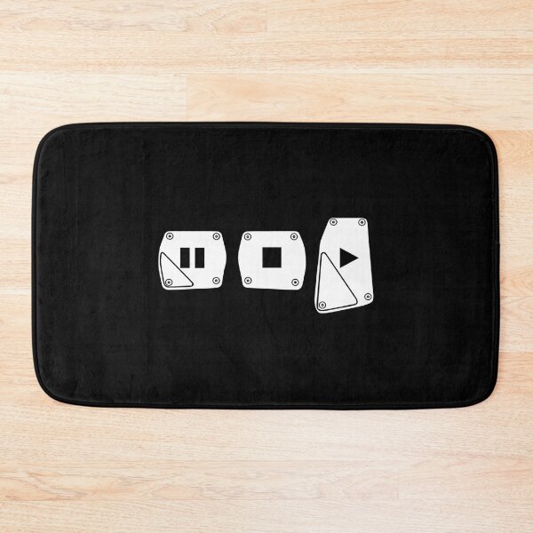 Item preview, Play Stop Pause Pedals designed and sold by Decals4uUK.