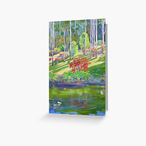 Tamborine Mountain Botanical Gardens ,Early Spring Greeting Card