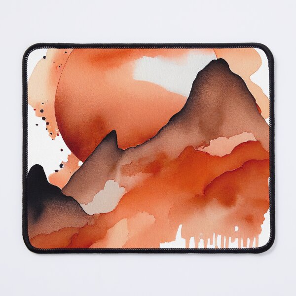 Item preview, Watercolor Painting Abstract Japandi Design designed and sold by Christophe Henin.