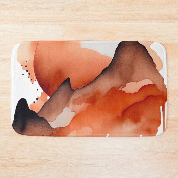 Item preview, Watercolor Painting Abstract Japandi Design designed and sold by Christophe Henin.