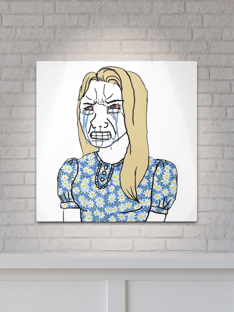 Being dramatic illustration meme quote - Sad Crying Meme - Posters and Art  Prints