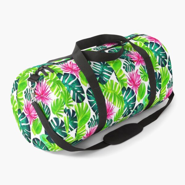 Item preview, Tropical monstera leaves and flowers designed and sold by Ascooepics.