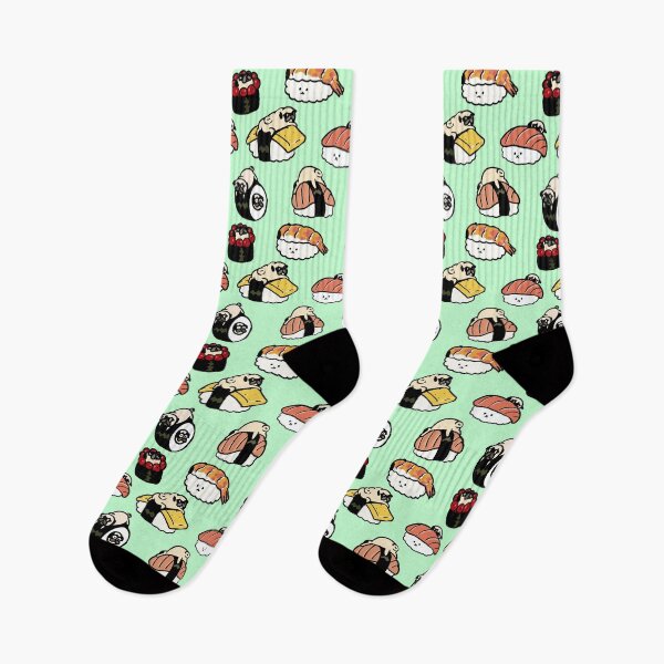 Item preview, Pug Love Sushi designed and sold by Huebucket.