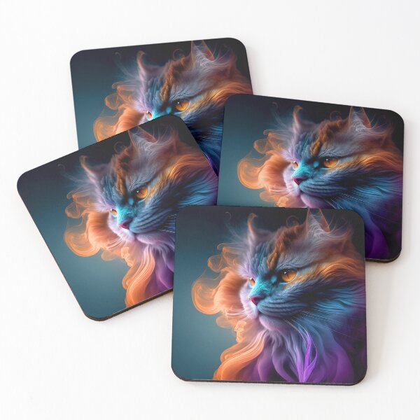Item preview, Meow-velous: Colorful Cat Design designed and sold by AntibodyDP7.