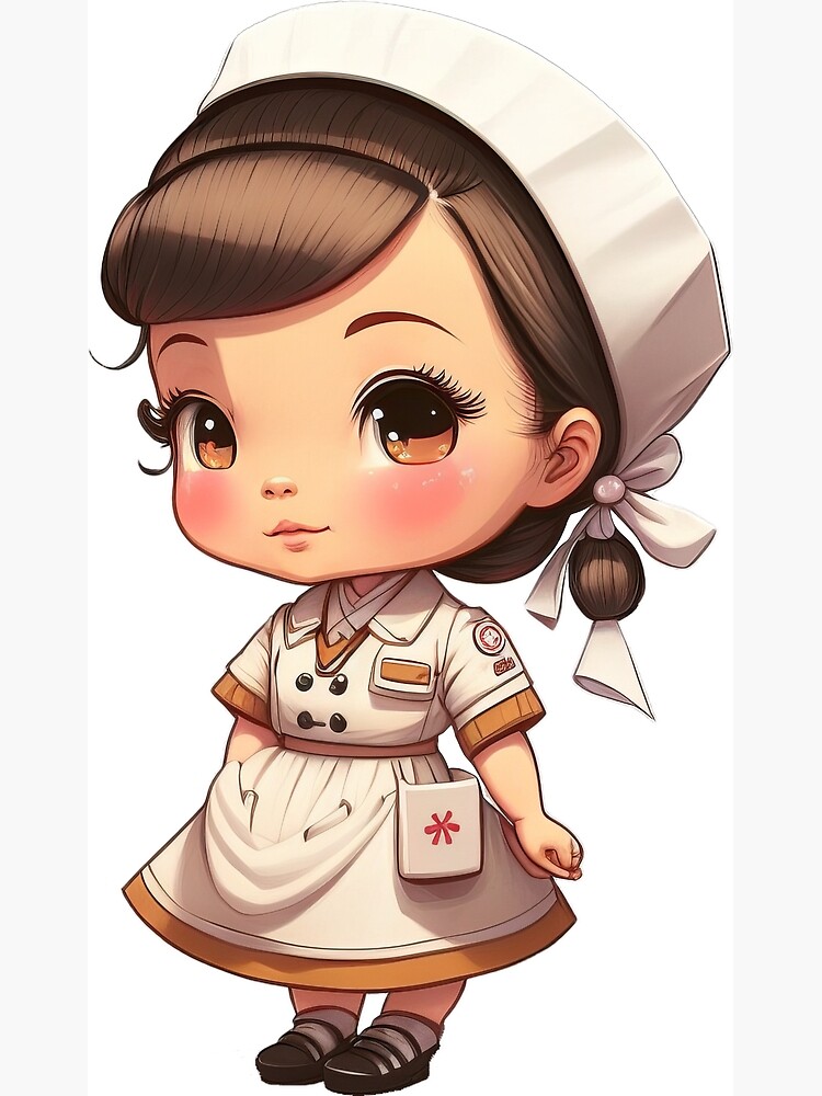 Proud To Be A Nurse Chibi Female Malay Zipper Pouch - FamsyMall
