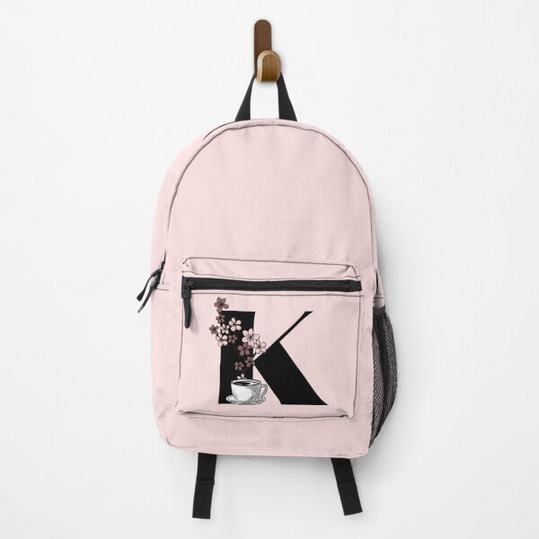 Item preview, Floral Coffee Monogram Letter K designed and sold by Coffee Lifestyle.