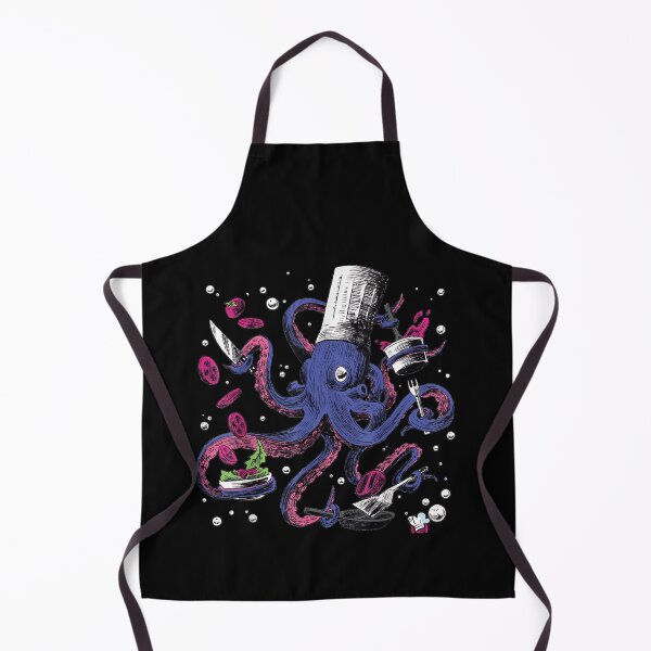 Item preview, Cook Chef Culinary Pun Octopus Kitchen Funny Gift Humor For Line And Sous Chef  designed and sold by Diferenty Shop  ⭐⭐⭐⭐⭐.