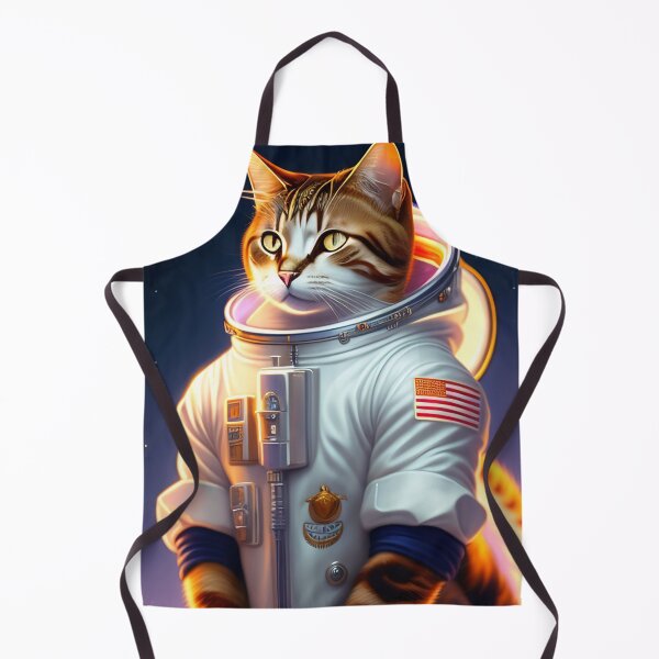 Item preview, Cool cat astronaut illustration in the space, colorful vibrant digital art 20 designed and sold by vishalraifx.