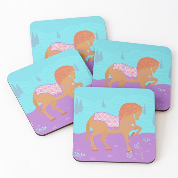Item preview, Persian Horse Trotting on a Meadow designed and sold by Anna Lemos.