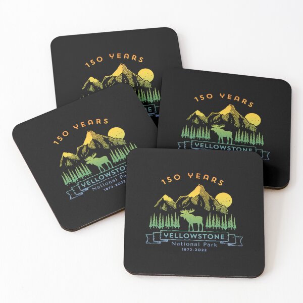 Artikelvorschau, Yellowstone-Nationalpark-Jahr-Gedenkjahrestags-T-Shirt 80S entworfen und verkauft von maurines.