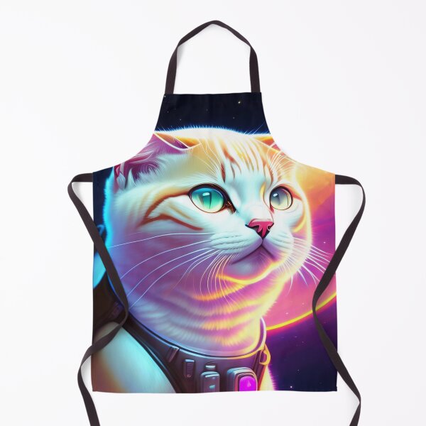 Item preview, Cool cat astronaut illustration in the space, colorful vibrant digital art 23 designed and sold by vishalraifx.